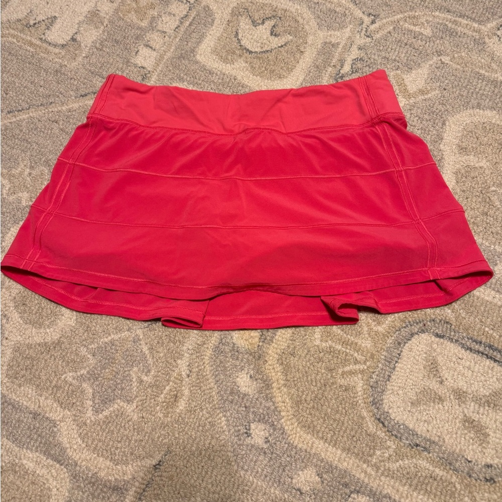 Pace Rival Lululemon Skirt - Lipstick Pink - Size 10 - EUC